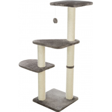 Škrabadlo ALTEA, 3 podesty, 117 cm / o 9 cm, platinově šedá Škrabadlo ALTEA, 3 podesty, 117 cm / o 9 cm, platinově šedá