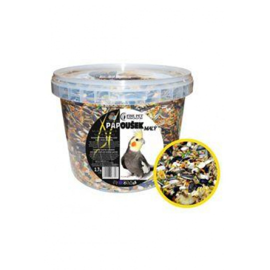 FINE PET Super Mix Malý Papoušek vědro 1,7kg FINE PET Super Mix Malý Papoušek vědro 1,7kg