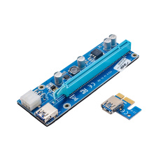 Akyga Riser PCI-E 1x - 16x AK-CA-64 USB 3.0, 6-pin, SATA, 009s Univerzální Držák grafické karty