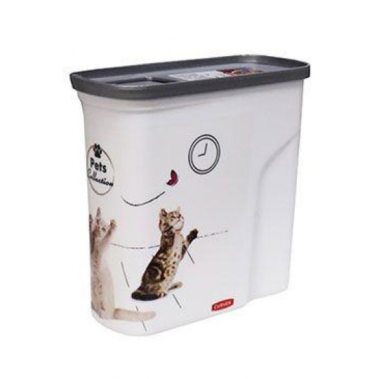 Curver Kontejner na suché krmivo 2l/1kg kočka
