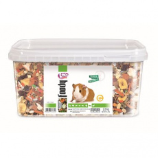 LOLO Foody kompletní krmivo pro morčata 3 L, 2 kg kyblík LOLO Foody kompletní krmivo pro morčata 3 L, 2 kg kyblík