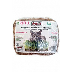 Apetit kočičí tráva REFILL náhr.rohož,semínka 3x30g