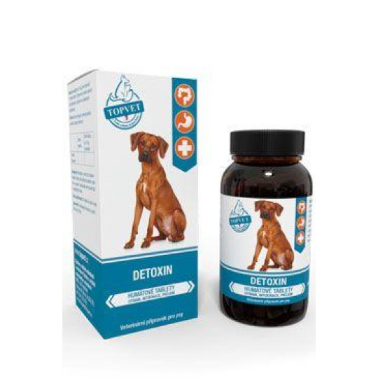 Detoxin humátové tablety TOPVET 90tbl Detoxin humátové tablety TOPVET 90tbl