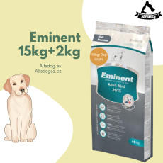 Eminent Dog Adult Mini 15kg + 2kg
