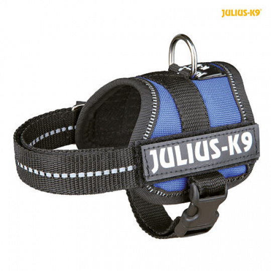 Julius-K9 silový postroj Baby 2/XS-S 33-45 cm,  - modrá