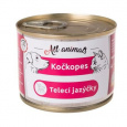 ALL ANIMALS konzerva KOČKOPES telecí jazýčky, 200 g