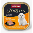 ANIMONDA Vom Feinsten Junior Poultry and turkey heart - mokré krmivo pro psy - 150g