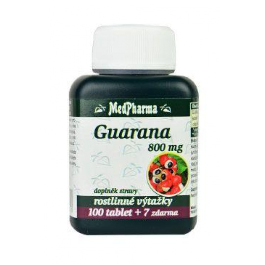Guarana 800mg 100+7tbl zdarma  MedPharma