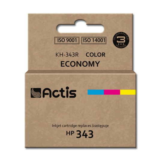 Actis KH-343R Inkoust (náhrada za HP 343 C8766EE; standardní; 21 ml; barevný)