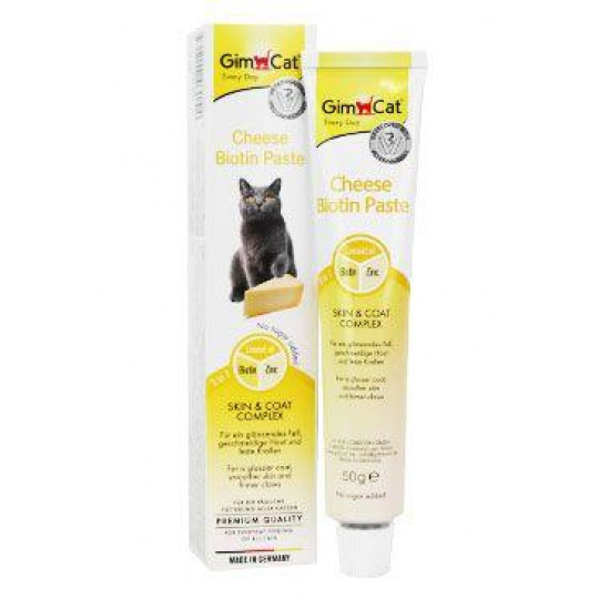 GimCat pasta Cheese Biotin 50g