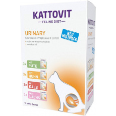 KATTOVIT Feline Diet Urinary - mokré krmivo pro kočky - 12 x 85g