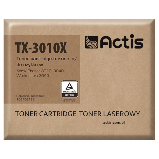 Actis Tonerová kazeta TX-3010X (náhrada za Xerox 106R02182; 2300 stran; černá)