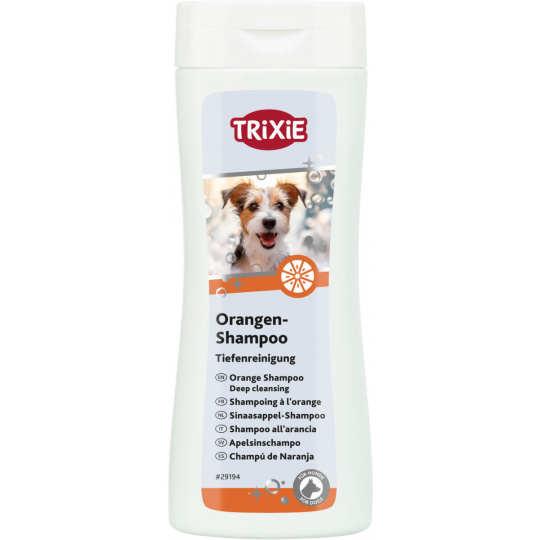 TRIXIE Orangen šampon 250 ml - pomerančový, pro hebkost a objem
