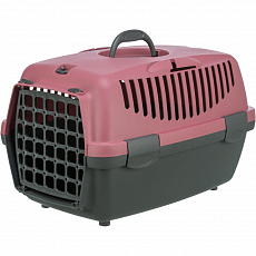 Transportní box CAPRI I, XS: 32x31x48cm (max. 6kg), tmavě šedá/starorůžová