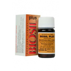 Biosil Plus na vlasy a nehty a pleť 60tbl Naturvita Biosil Plus na vlasy a nehty a pleť 60tbl Naturvita