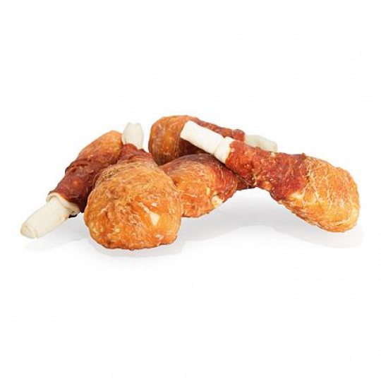 KIDDOG BUFFET stehno s kachním a kuřecím masíčkem [10 ks], 14 cm