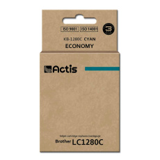 Actis KB-1280C inkoust (náhrada za Brother LC1280C; standardní; 19 ml; modrý)