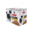 Hill's Fel. SP Adult7+ Sterilised Chicken kapsa 12x85g
