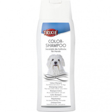 TRIXIE Color šampon - bílý 250 ml - pro světlé a bílosrsté psy TRIXIE Color šampon - bílý 250 ml - pro světlé a bílosrsté psy