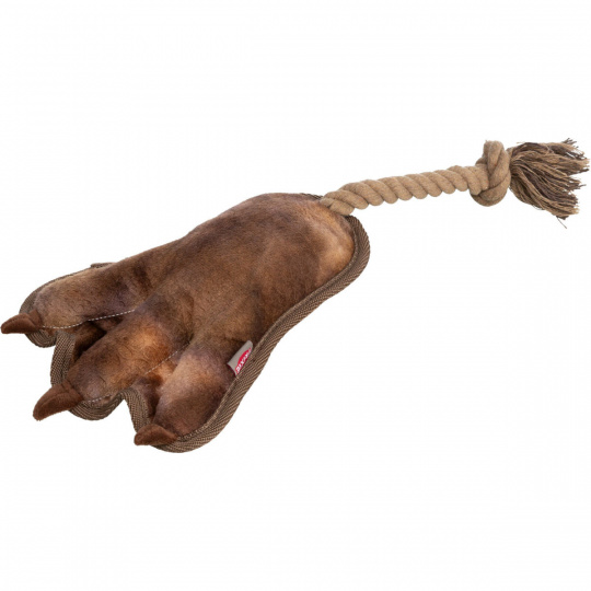 PAW, tlapa na laně se zvukem, 35 cm, plyš