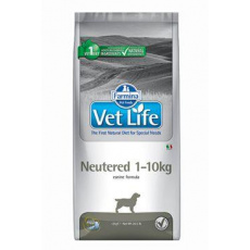 Vet Life Natural DOG Neutered 1-10kg 10kg Vet Life Natural DOG Neutered 1-10kg 10kg