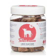 Raw Raw pochoutka mrazem sušené Telecí maso 70g Raw Raw pochoutka mrazem sušené Telecí maso 70g