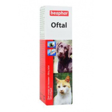 Beaphar oční kapky Oftal pes, kočka 50ml Beaphar oční kapky Oftal pes, kočka 50ml