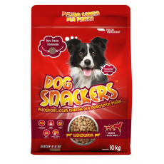 BIOFEED Dog Snackers Adult medium & large Beef - suché krmivo pro psy - 10kg