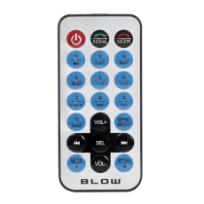 Autorádio Blow AVH-8984 s displejem, dálkovým ovládáním a Bluetooth