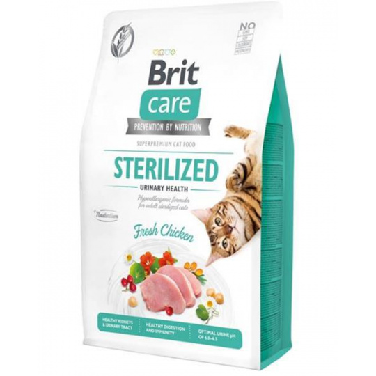 Brit Care cat Grain-Free Sterilized Urinary Health 2 kg