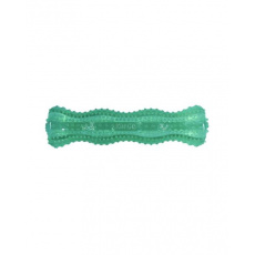 Hračka Kong Dog Squeezz Dental Tyč, plniaca, modro-zelená, guma termoplastická, M