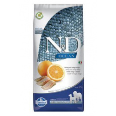 N&D Ocean Dog Adult M/L Herring & Orange 2 x 12 kg