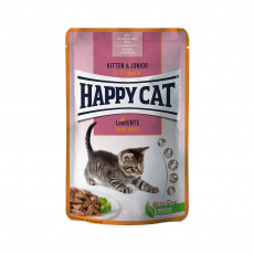 Happy Cat kapsička Kitten & Junior Land-Ente / Kačica 85 g