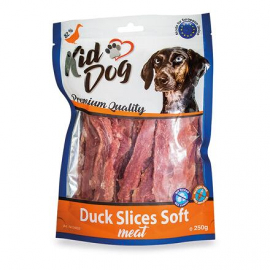 KIDDOG kachní plátek, měkké masíčko 250 g