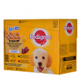 PEDIGREE Junior Selection Mix - Mokré krmivo pro psy - 12x100 g