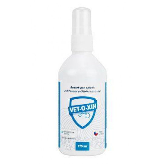 VetOxin 115ml s rozprašovačem VetOxin 115ml s rozprašovačem