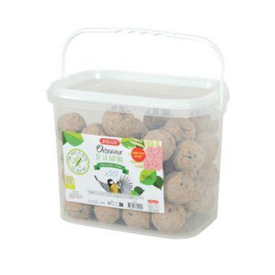 Lojová koule se semínky 90g kbelík 50ks bezsíťky Zolux