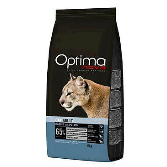 Optima Nova Cat GF Rabbit & Potato 6 kg