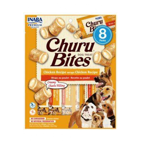 Churu Dog Bites Chicken wraps Chicken 8x12g