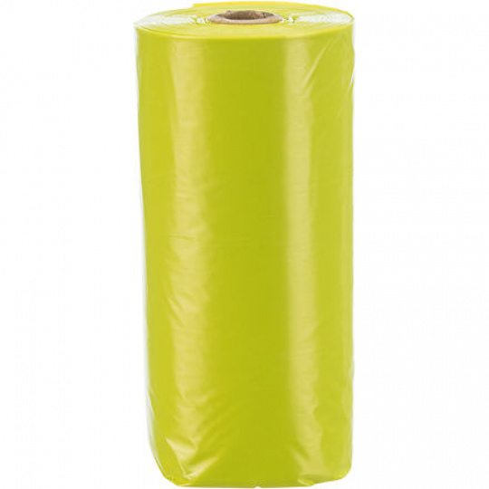 Náhradní sáčky žluté na trus M s vůní citrónů(4 role á 20ks)