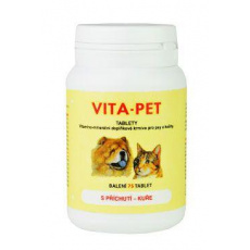 Vita Pet kuře 75tbl Vita Pet kuře 75tbl