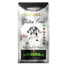 BIOFEED Euphoria Gluten Free Adult small & medium Lamb - suché krmivo pro psy - 12kg