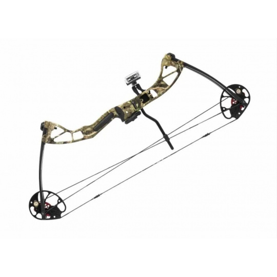 Poe Lang Rex Quad 25-45lb 28“ kladkový luk , kamufláž