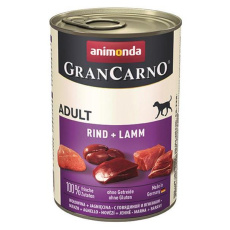 Animonda GRANCARNO® dog adult hovädzie a jahňa bal. 6 x 400g konzerva