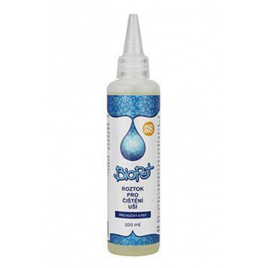 BIOPET roztok pro čištění uší 100ml