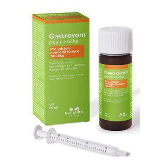 Gastrovom pro psy a kočky, gel 50ml