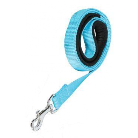 Vodítko pes SOFT nylon 25mm/1m tyrkysová Zolux