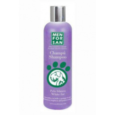 Menforsan Šampon pro zesvětlení bílé srsti pes 300ml Menforsan Šampon pro zesvětlení bílé srsti pes 300ml