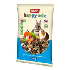 Darwin's Morče Králík Happy mix 500g Darwin's Morče Králík Happy mix 500g
