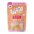 WOW Cat kapsička Adult Soup lososová polievka 40g